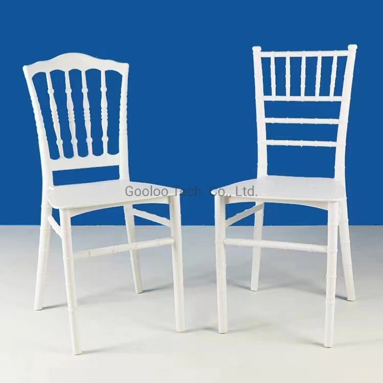 Basic Customization Ploypropylene Plastic Tiffany Wedding Events Dining Chiavari Chairs