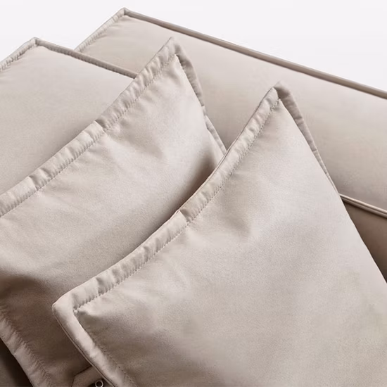 Zeitgenössisches Sofa im europäischen italienischen Stil, Wohnzimmermöbel, Hotel-Sofa aus Leder